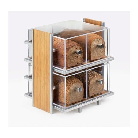 Cal-Mil Cal-Mil 2 Drawer Bread Box 12"W x 12"D x 6"H 1480